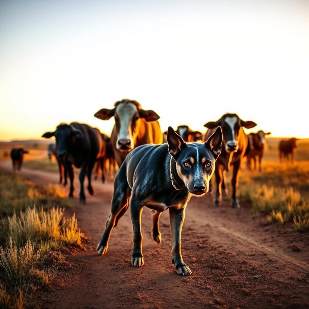 Blue, Working Animal