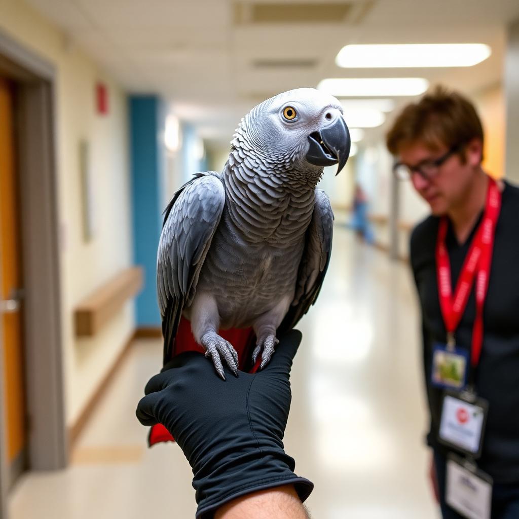 Ozzie, Therapy Animal